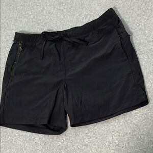 Malia Mills Swim Shorts Large Black Summer Active Performance Stretch Beach